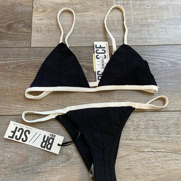 Beach Riot Other - NWT BEACH RIOT STONE COLD FOX AARON BIKINI